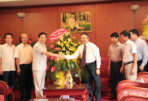 Bộ trưởng Nguyễn Bắc Son chúc mừng Ngày truyền thống ngành Tuyên giáo - ảnh 1