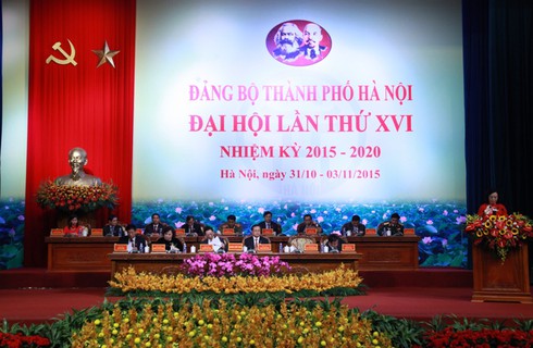 Danh sách Ban chấp hành Đảng bộ TP Hà Nội nhiệm kỳ 2015-2020 - ảnh 1