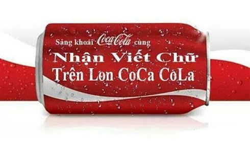 In tên lên lon: Coca-cola sắp nhận