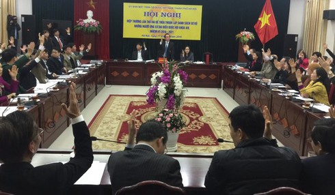 205 người vào danh sách ứng viên đại biểu HĐND TP. Hà Nội - ảnh 1