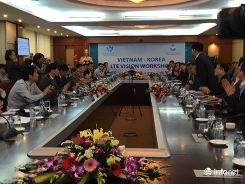 Việt Nam và Hàn Quốc hội thảo công nghệ viễn thông 4G - ảnh 1