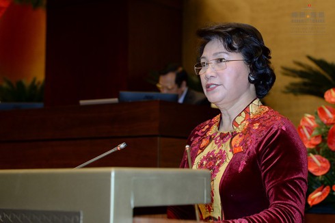 Chủ tịch QH Nguyễn Thị Kim Ngân nói về gu thích mặc áo dài - ảnh 1