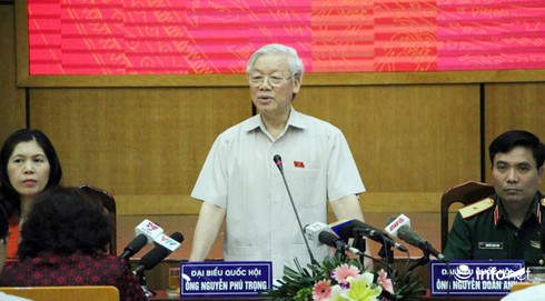 Tổng Bí thư: Mới kỷ luật cán bộ về mặt Đảng, hình sự chúng ta đang làm - ảnh 1