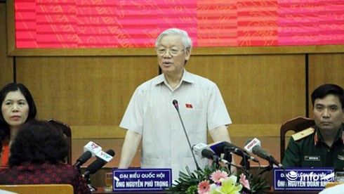 Tổng Bí thư: Chống tham nhũng, tiêu cực còn nhiều điều chưa hài lòng - ảnh 1