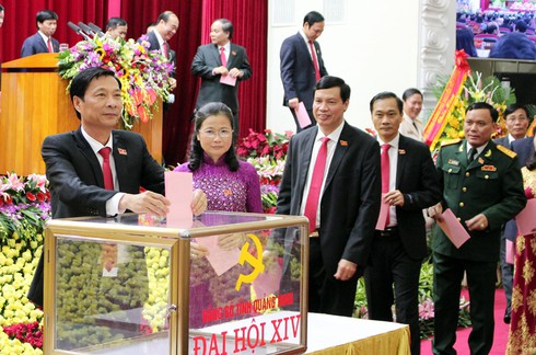Bầu xong nhân sự Ban chấp hành Đảng bộ tỉnh Quảng Ninh nhiệm kỳ 2015-2020 - ảnh 1