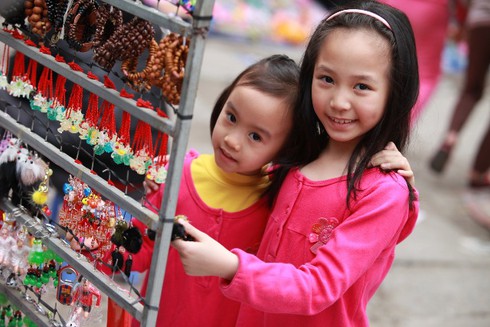 Độc đáo chợ quê giữa lòng Thủ đô - ảnh 6