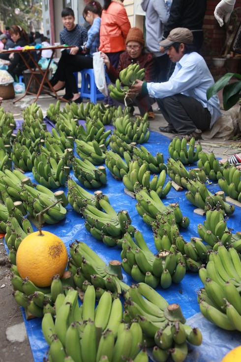 Độc đáo chợ quê giữa lòng Thủ đô - ảnh 4