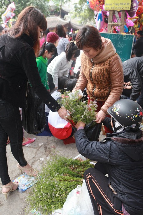 Độc đáo chợ quê giữa lòng Thủ đô - ảnh 5