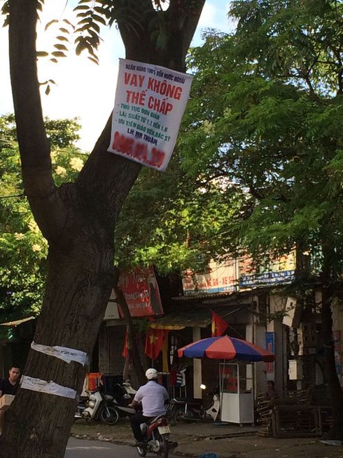 Bi kịch thời ngân hàng “nương tựa”… gốc cây, bờ tường - ảnh 4