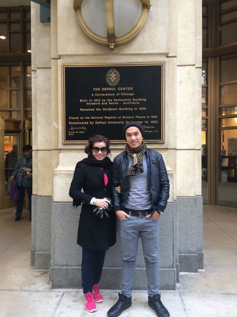 Hoa hậu Kim Hồng gác lại mọi việc sang Mỹ chăm sóc con trai - ảnh 2