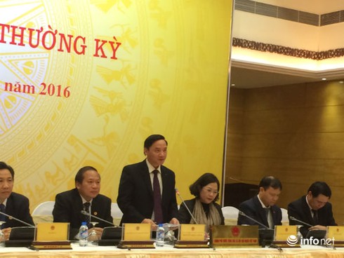 Chính phủ họp thường kỳ tháng 2/2016: 12/14 chỉ tiêu đạt và vượt kế hoạch - ảnh 1