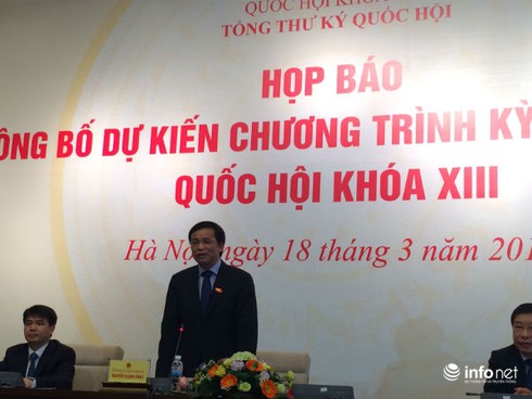 Bầu Chủ tịch Quốc hội, Chủ tịch nước, Thủ tướng ngay trong kỳ họp 11 - ảnh 1