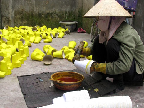 Làng mã hối hả vào vụ Tết - ảnh 4