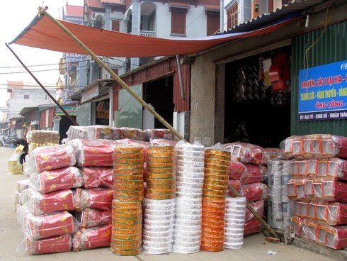 Làng mã hối hả vào vụ Tết - ảnh 15