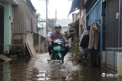 TP.HCM: Dự báo triều cường cao tới 1,6m vào đợt 26-28/10 - ảnh 6