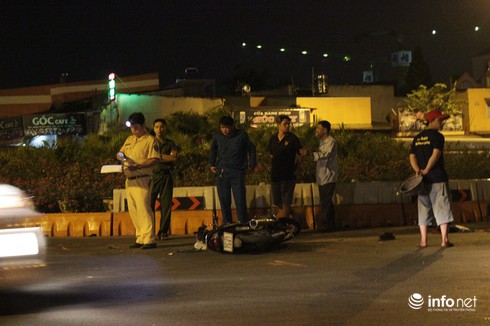 Cụ ông mưu sinh trong đêm bị xe ben đâm trúng rồi bỏ trốn - ảnh 1