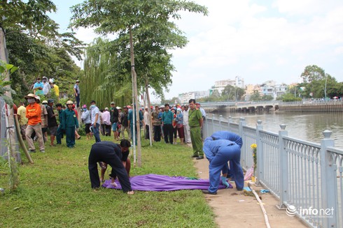 Hốt hoảng phát hiện thi thể thiếu nữ trên kênh Nhiêu Lộc-Thị Nghè - ảnh 1