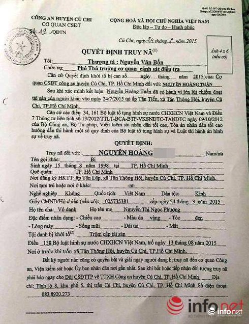 Một bị can trong vụ cướp bánh mì, đồ ăn được tại ngoại - ảnh 1