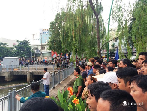 Người đàn ông 50 tuổi nhảy kênh Nhiêu Lộc mất tích - ảnh 1