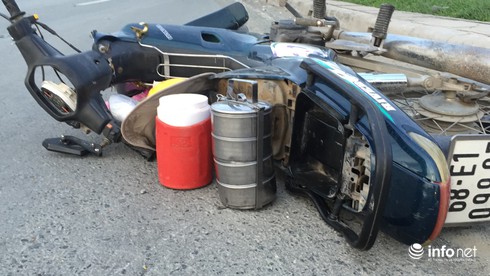 Cụ ông 82 tuổi và 2 người bị húc văng trên đại lộ đẹp nhất TP.HCM - ảnh 2