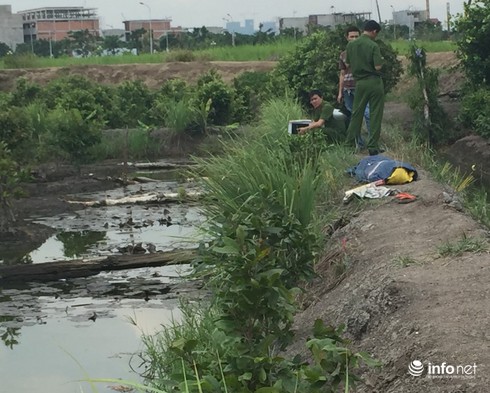 Người đàn ông chết bất thường dưới mương nước cạn - ảnh 1