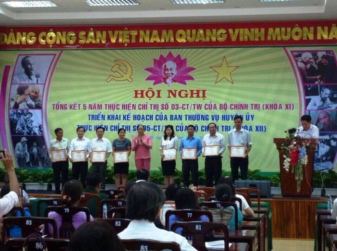 Huyện Thống Nhất từng bước đưa chỉ thị 05 vào cuộc sống - ảnh 1