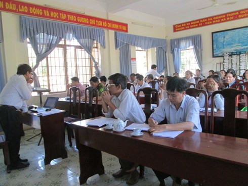 Đảng bộ xã Quang Trung đưa nghị quyết 12 của Đảng vào cuộc sống - ảnh 1