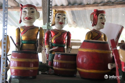 Gặp nghệ nhân tạo hình rối nước duy nhất còn lại ở TP.Hồ Chí Minh - ảnh 1