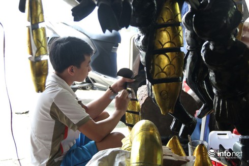 Gặp nghệ nhân tạo hình rối nước duy nhất còn lại ở TP.Hồ Chí Minh - ảnh 5