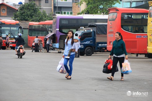 Vắng lặng lạ kỳ tại bến xe miền Đông sau kỳ nghỉ Tết Nguyên đán - ảnh 6