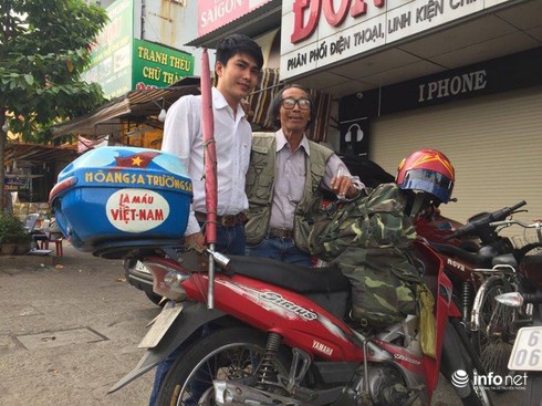 Gặp nhạc sỹ xuyên Việt xin 100 ngàn chữ ký gửi chiến sỹ biên cương, hải đảo - ảnh 5