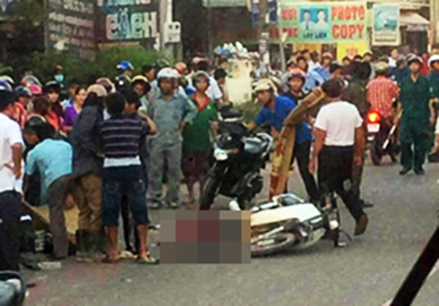 Khởi tố, bắt tạm giam tài xế xe tải tông chết thai phụ và bé gái - ảnh 1