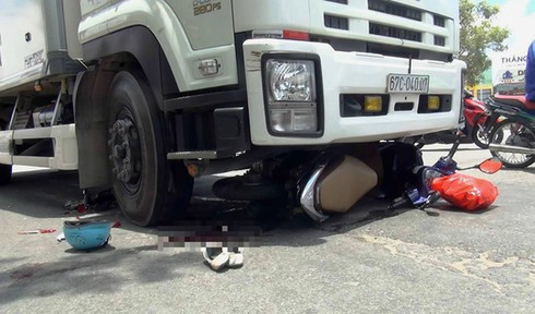 Hung thần xe tải tông thai phụ nguy kịch - ảnh 1