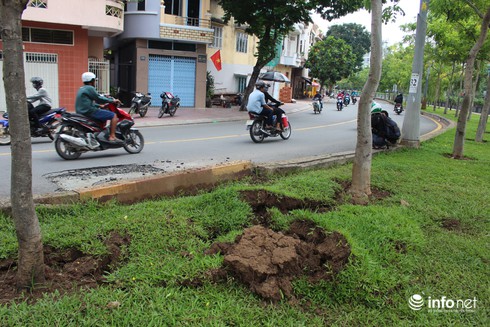 TP.HCM: Liên tiếp nổ hố gas trên đường Trường Sa - ảnh 1