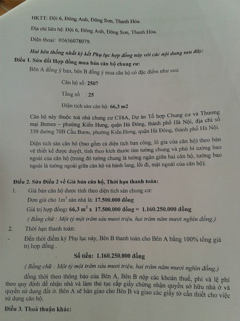 Khách mua nhà lại dọa kiện