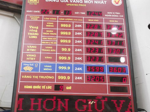 Giá vàng giảm sốc, khách hờ hững thăm dò - ảnh 8