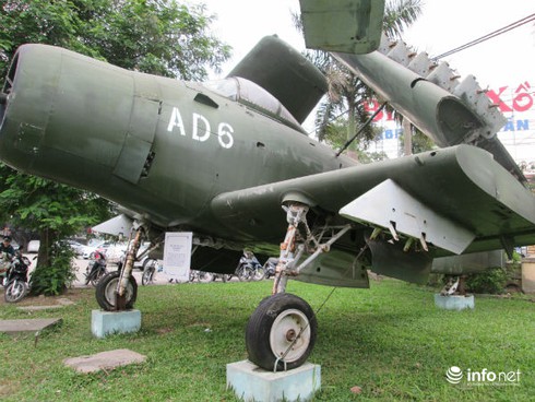 Xem máy bay Mỹ sử dụng trong chiến tranh Việt Nam ở Bảo tàng - ảnh 4