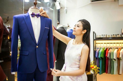 Hoa hậu Ngọc Hân: Ai nói tôi có đại gia chống lưng... - ảnh 2