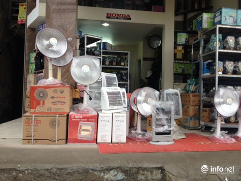 Hà Nội: Thiết bị chống rét giá rẻ