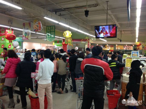 Ngày cuối năm, người dân