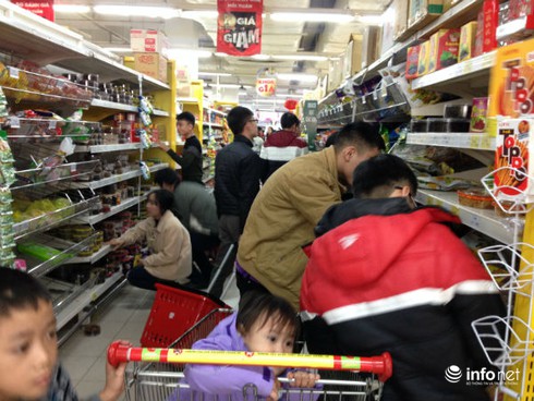 Ngày cuối năm, người dân