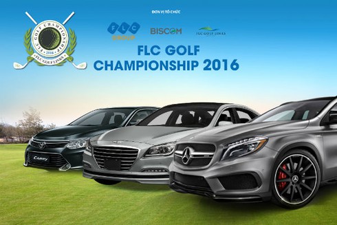 16 xe sang chờ đón golfer tại FLC Golf Championship 2016 - ảnh 1