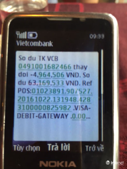 Khách hàng báo mất 20 triệu đồng trong tài khoản Vietcombank: Chờ tra soát 6 tháng! - ảnh 2