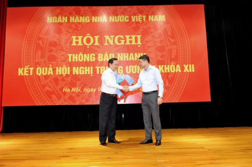 Tái bổ nhiệm ông Đào Minh Tú giữ chức Phó Thống đốc Ngân hàng Nhà nước - ảnh 1