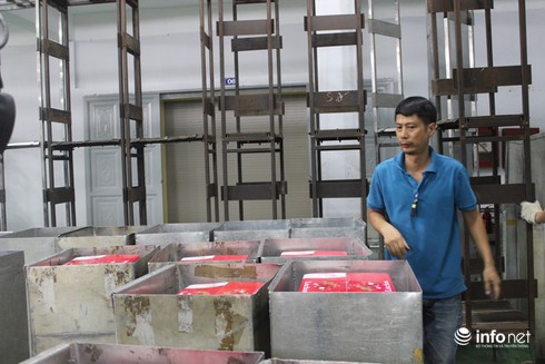 Cận cảnh chiếu xạ vải thiều Thanh Hà xuất đi Úc cực nghiêm ngặt - ảnh 8