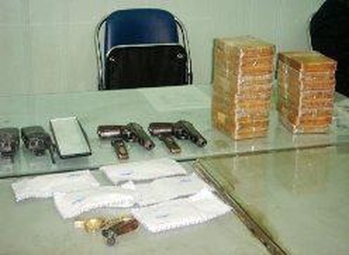 Hải phòng phát hiện kho ma túy, vũ khí “khủng” - ảnh 1