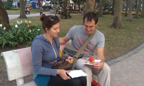 “Trái tim” Hà Nội rộn ràng nhịp Tết - ảnh 13