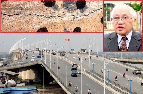 Nứt trụ cầu nghìn tỷ: Rất nguy hiểm nếu nứt sâu, gỉ sắt! - ảnh 1