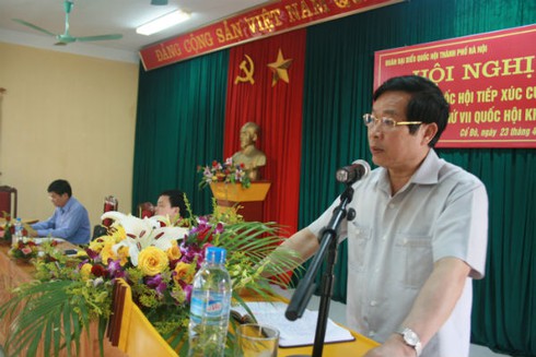 Cử tri Cổ Đô gửi tâm tư tới Bộ trưởng cùng đoàn ĐBQH Hà Nội - ảnh 1