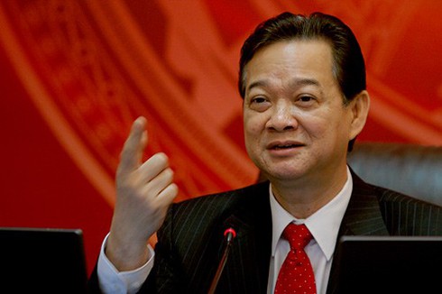 Thủ tướng Nguyễn Tấn Dũng: “Không để chậm trễ, nợ đọng văn bản” - ảnh 1